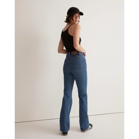Madewell The Perfect Vintage Flare in Grahame Wash - Picture 3 of 9